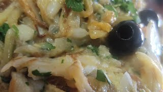 BACALAO AL BRAS o BACALAO DORAO [upl. by Welch478]