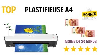 Top meilleure Plastifieuse papiers moins de 30 euros [upl. by Aryt]