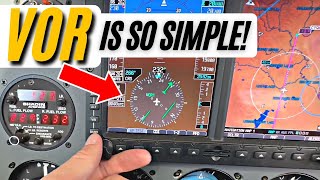 Master VOR Navigation in Minutes InFlight Tutorial  IFR Pilot amp Aviation Training flighttraining [upl. by Zink]