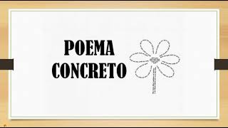 Características do poema concretista no Brasil [upl. by Rhee914]