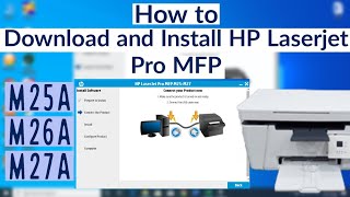 How to Download and Install Hp Laserjet Pro MFP m26a  Hp Laserjet Pro MFP m26a download and Install [upl. by Astor]