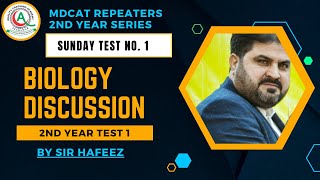 Biology  2nd Year Series Test 1 Discussion By Sir Hafeez  Date  26th May 2024  QCA [upl. by Cis21]