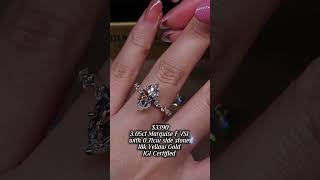 3ct Marquise engagement ring🥰🥰💎💎labgrowndiamond bridalset diamondjewelry ethicalfashion diamond [upl. by Amero]