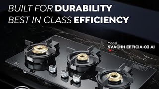 Prestige Newly Launch Svachh Efficia Hob Gas Stove [upl. by Zoilla]