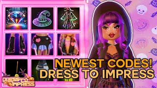 Latest Dress to Impress FREE CODES BIGGEST Halloween Update [upl. by Torruella]