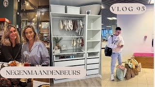 NEGENMAANDENBEURS 2024 BEGINNEN AAN DE BABYKAMER amp SHOPPEN  vlog95 zwanger [upl. by Roger]