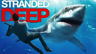 Megalodon Boss Fight  Stranded Deep [upl. by Eriuqs215]