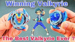 The Best Valkyrie Ever  Winning Valkyrie Turbo Series Beyblade Review [upl. by Aleydis]