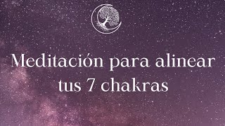 Meditación para alinear tus chakras junto a tu energía sanadora y los arcángeles [upl. by Helban987]