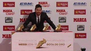 Quatrième Soulier dOr pour Messi [upl. by Olaznog]