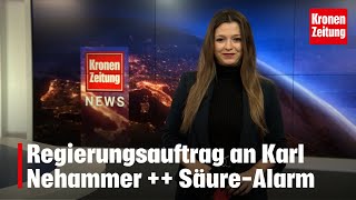 Regierungsauftrag an Karl Nehammer  SäureAlarm  kronetv NEWS [upl. by Iru]