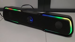 Bluetooth 2 in 1 Gaming Soundbar Battletron [upl. by Haem]