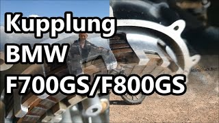 Kupplungslamellen tauschen BMW F700GSF800GSF650GS aus der Serie quotSchrauben mit Rolfquot [upl. by Aikrahs]