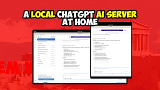 Local ChatGPT AI Server with LM Studio  Open WebUI [upl. by Larimore805]