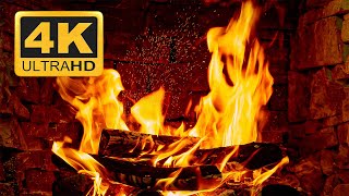 🔥 ASMR Burning Fireplace 4k  Fireplace for TV  Relieves stress Relaxation [upl. by Nnayhs]