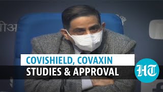 Covid What led to DCGI nod of Covishield amp Covaxin in India IMCR DG explains [upl. by Htims12]