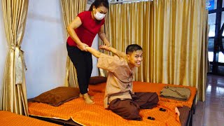 I got Marvellous FULL BODY  THAI MASSAGE for Back Pain Relief [upl. by Erick]