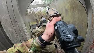 Ballahack Airsoft Gameplay Initial Town Assault Part 1 [upl. by Lamori27]