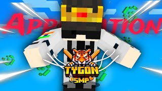 THIS IS MY APPLICATION FOR TYGON SMP TYGEEGUYOLD TYGEEGUY [upl. by Inad229]