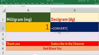 Convert Milligram to Decigram [upl. by Gerfen]