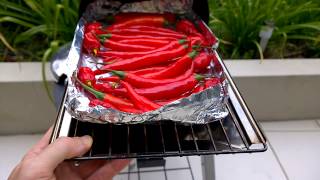 How to Smoke Chilli in the Muurikka Electric Smoker [upl. by Iramohs]