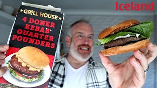 Doner Kebab Burger from Iceland [upl. by Eenert]