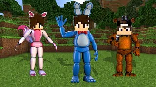 VIRAMOS ANIMATRONICS NO MINECRAFT [upl. by Dunning699]