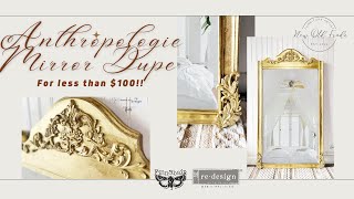 Anthropologie Mirror Dupe DIY [upl. by Adnamaa]