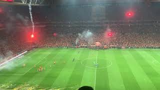 Galatasaray Başakşehir  Bitiş anı ve Yaz Dostum  Barış Manço [upl. by Aitam877]