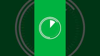 20 seconds timer clock countdown vertical green white screen 🕒️ [upl. by Nonnag128]