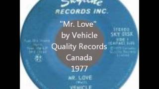 quotMr Lovequot  Vehicle Quality Records 1977 featuring Owen Smith [upl. by Lesak]