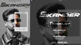 sajjan adeeb new song new full album sikander 2024 new pinjabi song 2024 song s [upl. by Pfister]