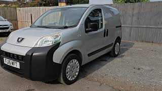 Peugeot Bipper Van 2015 13 Hdi diesel [upl. by Nalad]