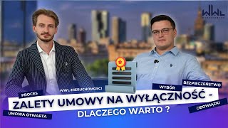 Zalety Umowy na wyłączność [upl. by Elrebmik]