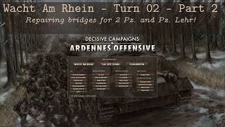 Decisive Campaigns  Ardennes Offensive  Wacht Am Rhein  16 Dec 1944  Turn 02  Part 2 [upl. by Herring]