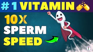 1 Vitamin to Increase Sperm Motility  Sperm count increase food  How to increase sperm count [upl. by Atinev]