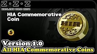 Zenless Zone Zero All HIA Commemorative Coin Locations Version 10 [upl. by Sutherland]