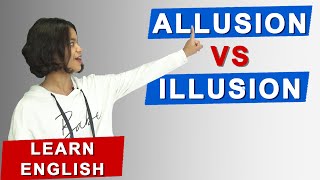 Allusion Vs Illusion  HinKhoj Learning Video [upl. by Imojean]