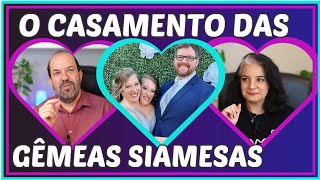 O casamento das gêmeas siamesas Abby e Brittany Hensel  O relacionamento de gêmeos siameses [upl. by Chenay]