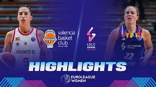 Valencia Basket Club v LDLC ASVEL Feminin  Gameday 10  Highlights  EuroLeague Women 202324 [upl. by Bury469]