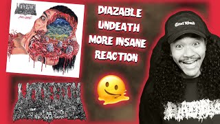 undeath  more insane reaction new york death metal in a graveyard that is insane [upl. by Danete]