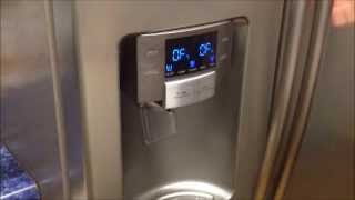 Samsung Refrigerator off mode How to Get Samsung frige Out of OFF demo Mode [upl. by Haeel]