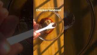 Chicken tandoori recipe🍴 [upl. by Radack]