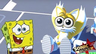 O TAILS FALHOU  BoB Esponja no Sonic Forces 9 [upl. by Longmire]