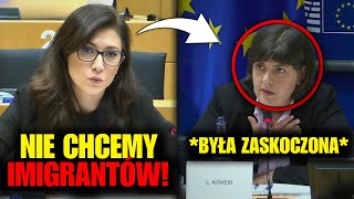 EUROPARLAMENT W SZOKU EWA ZAJĄCZKOWSKA ROZJEŻDŻA PYTANIAMI [upl. by Sayed519]