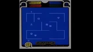 Berzerk Arcade Game on Vectrex Home Game Console CGE 1982 [upl. by Heuser861]