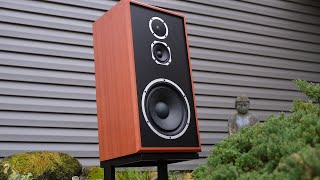 渋い For the Musicphile KLH Model 5 Loudspeaker Review [upl. by Yelreveb]