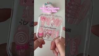 Y2k Pink Nails Packing💕 pressons pressonnails nails presson cutenails Mymelodynails newnail [upl. by Silloc538]