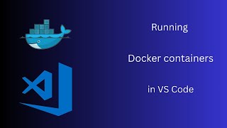 How to create a Docker Container in vs code [upl. by Nicolas]