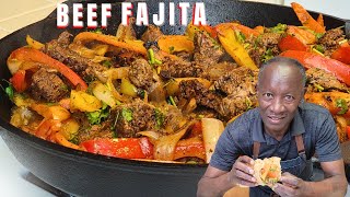 You wont believe how good this Beef Fajita Recipe is UNTIL you try it  Steak Fajita Recipe [upl. by Romine]